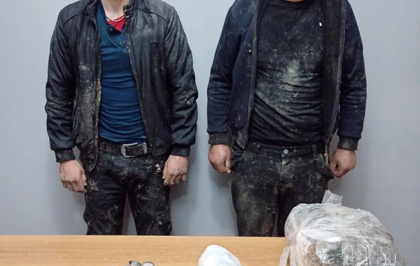 Dövlət sərhədini pozaraq ərazidən qaçmağa çalışan şəxslər saxlanıldı - FOTO