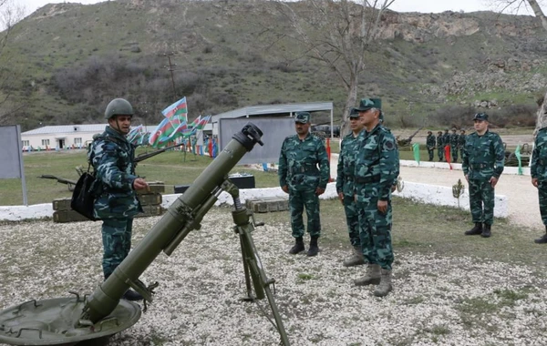 Ermənistanla sərhəddə yeni hərbi hissə fəaliyyətə başlayıb - FOTO