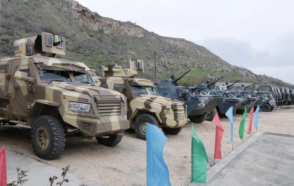 Ermənistanla sərhəddə yeni hərbi hissə fəaliyyətə başlayıb - FOTO