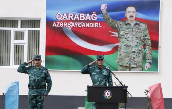 Ermənistanla sərhəddə yeni hərbi hissə fəaliyyətə başlayıb - FOTO