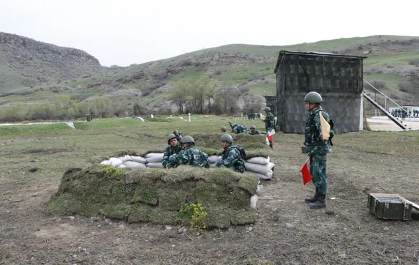 Ermənistanla sərhəddə yeni hərbi hissə fəaliyyətə başlayıb - FOTO