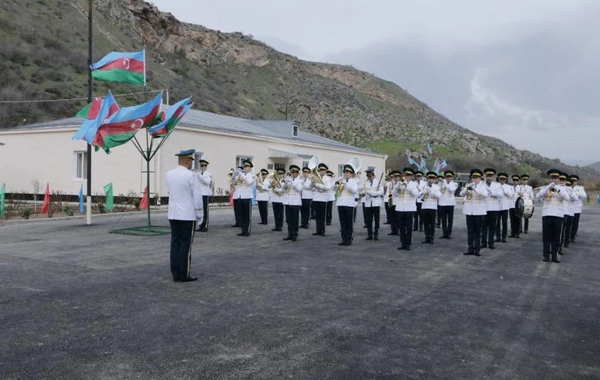 Ermənistanla sərhəddə yeni hərbi hissə fəaliyyətə başlayıb - FOTO
