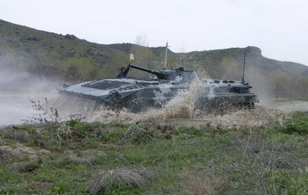 Ermənistanla sərhəddə yeni hərbi hissə fəaliyyətə başlayıb - FOTO