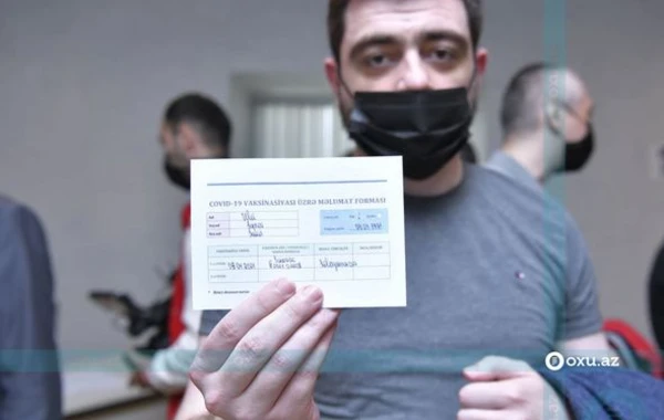 Dördüncü hakimiyyət nümayəndələri vaksinasiya olundu - VİDEO