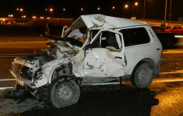 Bakıda ağır yol qəzası olub, xəsarət alanlar var