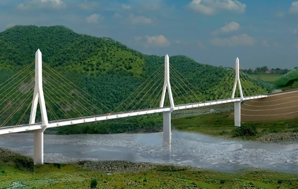 Azərbaycanda ən uzun asma körpü salınacaq - FOTO