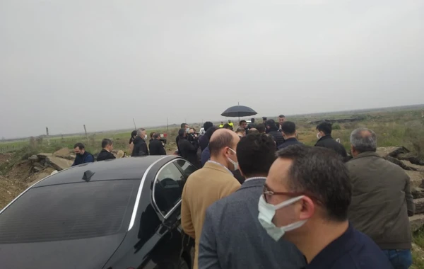 Начался визит делегации Тюркского совета в Агдам - ФОТО