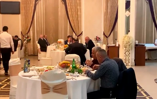 “Şuşa” restoranında gizli keçirilən toydan görüntülər - VİDEO