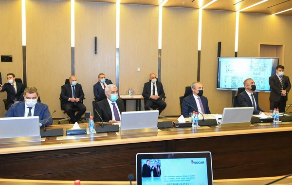 Dövlət Neft Şirkətinin Müşahidə Şurasının növbəti iclası keçirilib - FOTO Dövlət Neft Şirkətinin Müşahidə Şurasının növbəti iclası keçirilib - FOTO