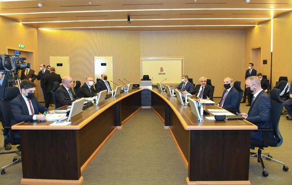 Dövlət Neft Şirkətinin Müşahidə Şurasının növbəti iclası keçirilib - FOTO Dövlət Neft Şirkətinin Müşahidə Şurasının növbəti iclası keçirilib - FOTO