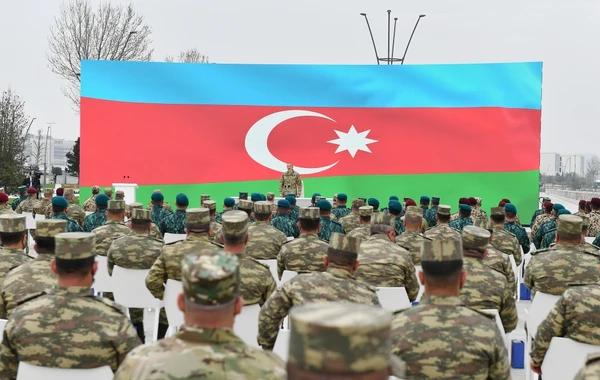 Ильхам Алиев на открытии Парка военных трофеев в Баку - ФОТО