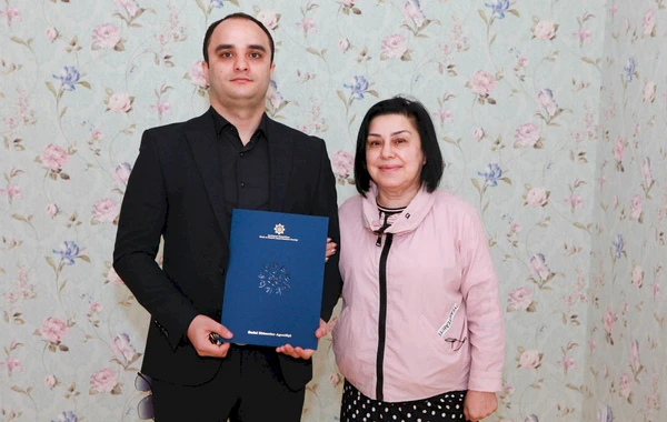 Daha 30 şəhid ailəsi və müharibə əlilinə mənzillər təqdim olundu - FOTO