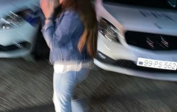 Masazırda piyadanı vurub qaçan 21 yaşlı qadın sürücünü polislər saxladı - FOTO
