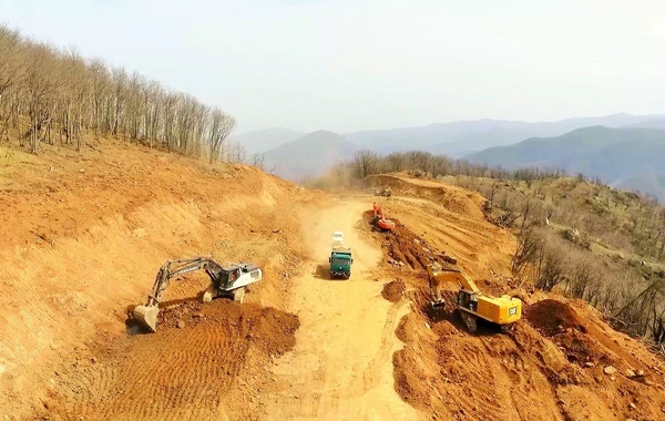 “Zəfər yolu”nun sentyabradək istifadəyə verilməsi planlaşdırılır - FOTO