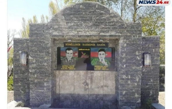 В Габале начал действовать родник имени Полада Гашимова - ФОТО