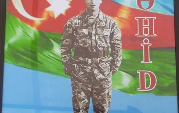 Azərbaycan ordusunun minaya düşən hərbiçisi dəfn olundu - FOTO