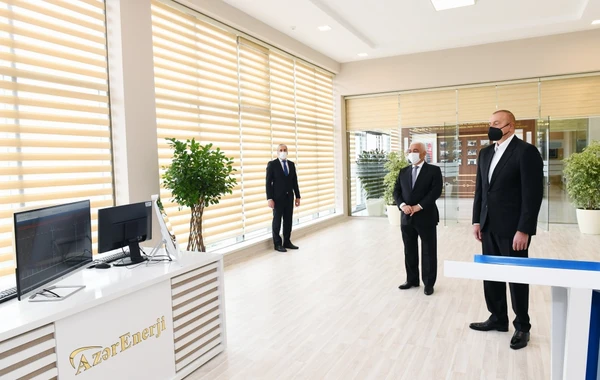 Президент Ильхам Алиев принял участие в открытии подстанций "Говсан" и "Маштага" - ФОТО