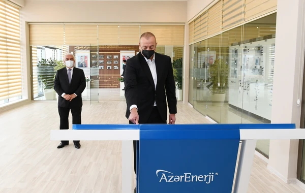 Президент Ильхам Алиев принял участие в открытии подстанций "Говсан" и "Маштага" - ФОТО