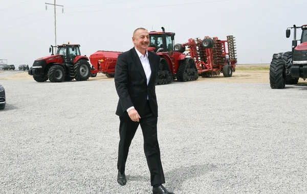 В Гаджигабуле состоялась презентация агропарка ООО Aqro Dairy - ФОТО
