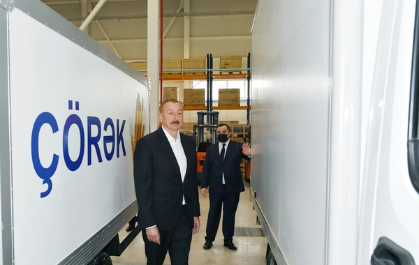 Prezident Hacıqabul Sənaye Məhəlləsinin açılışında iştirak edib - YENİLƏNİB - FOTO