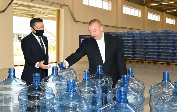 Prezident Hacıqabul Sənaye Məhəlləsinin açılışında iştirak edib - YENİLƏNİB - FOTO