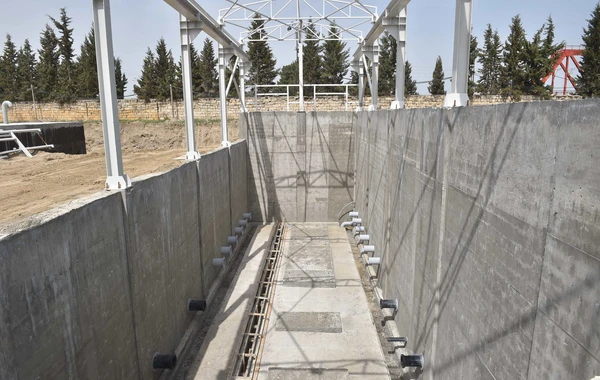 Bu şəhərin içməli su təchizatı infrastrukturu yenidən qurulur - FOTO