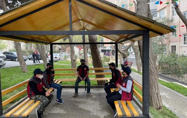 Nəsimi rayonunda növbəti abad həyət istifadəyə verildi - FOTO