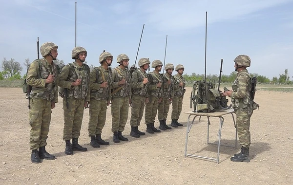 Naxçıvanda rabitə bölmələrinin taktiki məşğələləri keçirilib - FOTO/ VİDEO