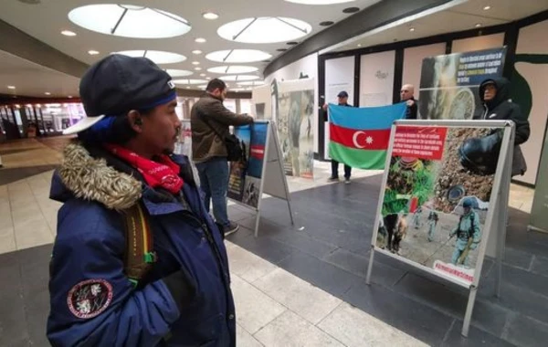 Ermənistanın mina xəritəsini verməməsinə İsveçdə etiraz edildi - FOTO
