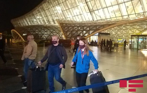 Восьмикратная чемпионка Европы Мария Стадник вернулась в Баку - ФОТО