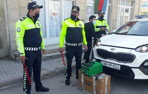 Reyd zamanı 25 sürücüyə protokol tətbiq olunub - FOTO