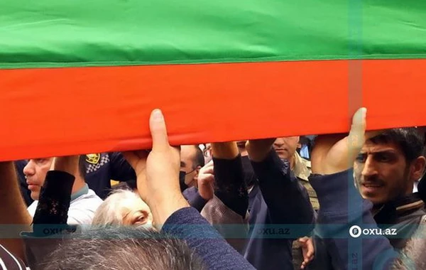 Azərbaycan ordusunun şəhid olan hərbi qulluqçusu dəfn edildi - FOTO