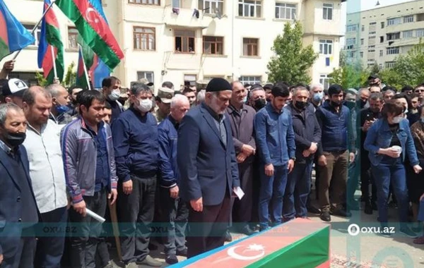 Azərbaycan ordusunun şəhid olan hərbi qulluqçusu dəfn edildi - FOTO