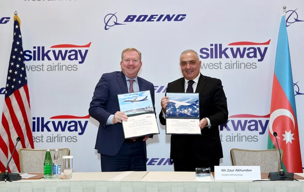 Donanmasını genişləndirən Silk Way West Airlines və Boeing arasında strateji razılaşma imzalanıb