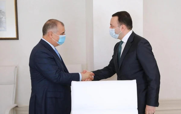 DTX rəisi Gürcüstanda rəsmi səfərdə olub - FOTO