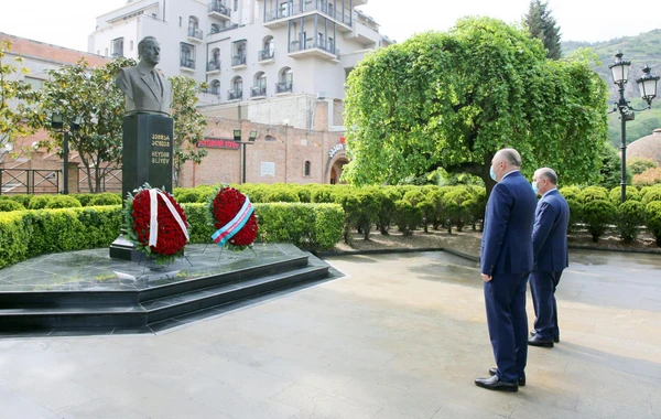 DTX rəisi Gürcüstanda rəsmi səfərdə olub - FOTO