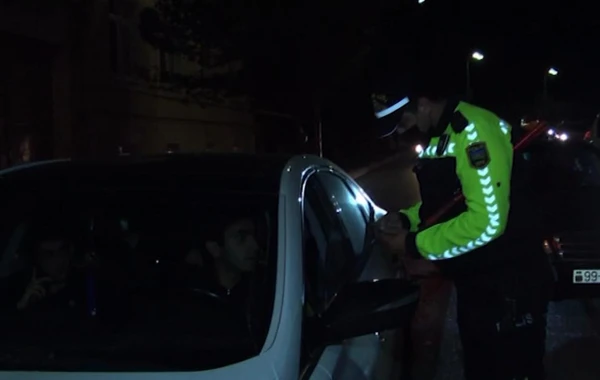 Gəncədə yol polisi reyd keçirdi - FOTO
