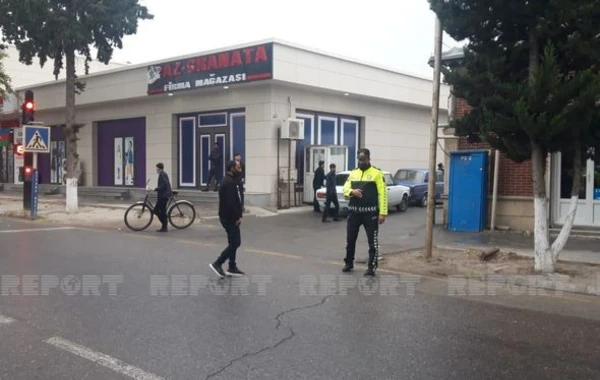 Kürdəmirdə yol polisi piyadalara qarşı reyd keçirdi - FOTO