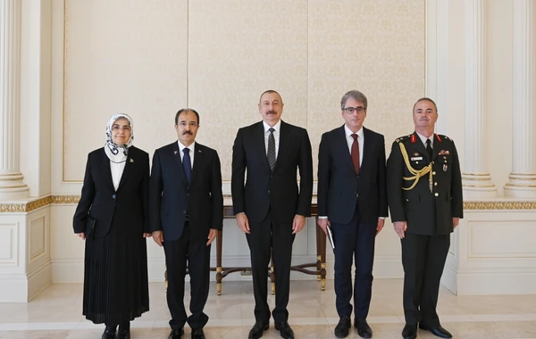 Prezident Türkiyənin Azərbaycanda yeni təyin olunmuş səfirinin etimadnaməsini qəbul edib - YENİLƏNİB