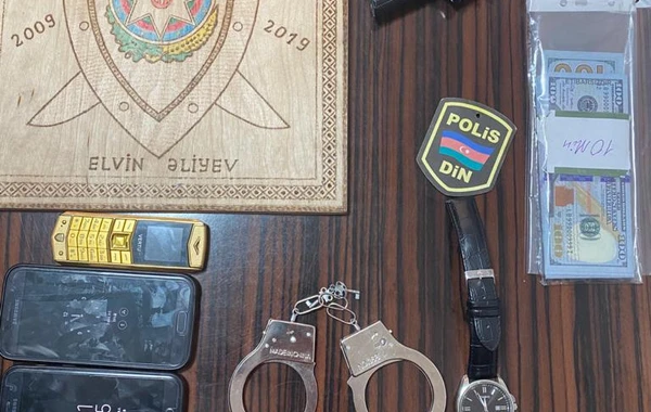 Həbs edilən "polis mayoru" cinayətlərini belə etiraf etdi - VİDEO