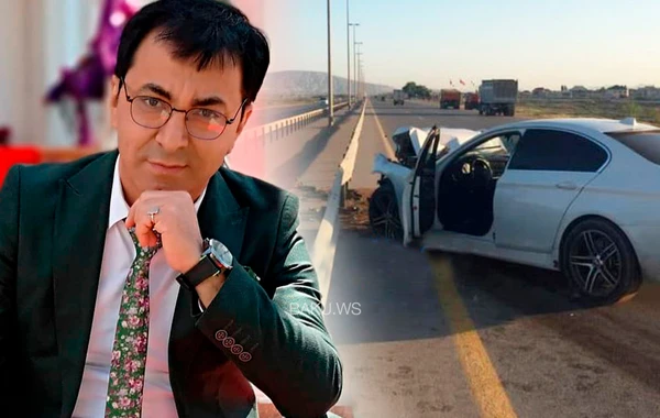 Aslan Hüseynovun öldüyü qəzadan dəhşətli görüntülər - VİDEO