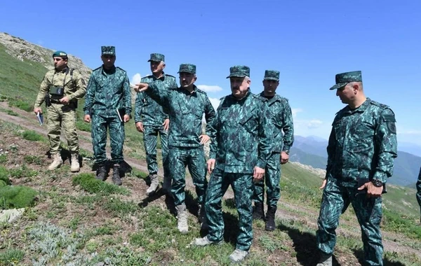 Ermənistanla sərhəddə növbəti hərbi hissə fəaliyyətə başlayıb - FOTO
