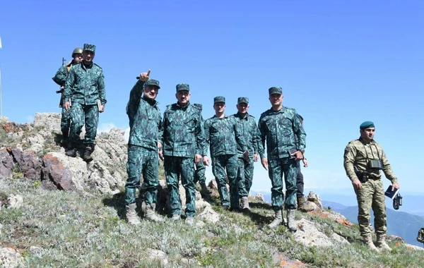 Ermənistanla sərhəddə növbəti hərbi hissə fəaliyyətə başlayıb - FOTO