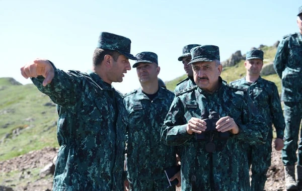Помощник Президента и начальник ГПС отправились на границу с Арменией - ФОТО