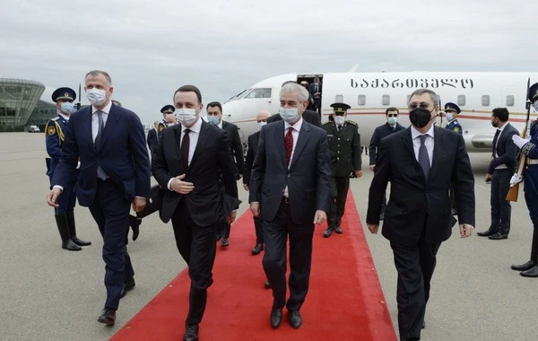 Gürcüstanın Baş naziri Azərbaycana səfərə gəlib