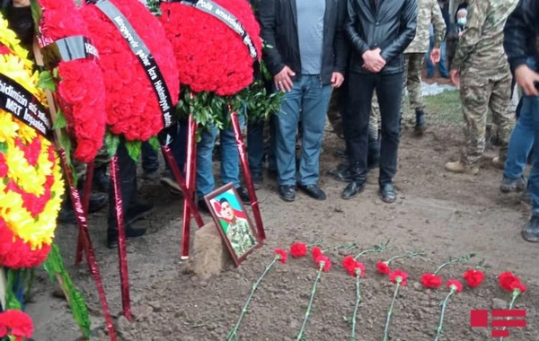 Vətən müharibəsində şəhid olan hərbçi Mingəçevirdə dəfn olundu - FOTO