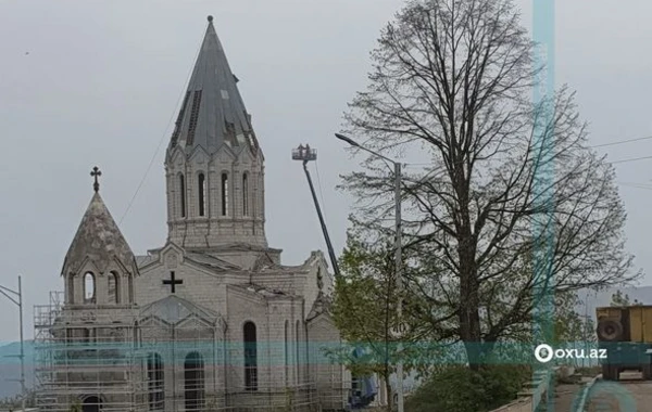 Nazirlikdən Qazançı kilsəsinin bərpası ilə bağlı AÇIQLAMA