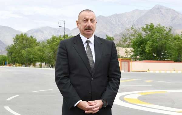 Prezident İlham Əliyev Azərbaycan Televiziyasına müsahibə verib - YENİLƏNİB - FOTO