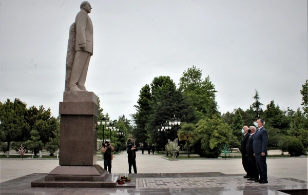 Masallıda Heydər Əliyevin xatirəsi böyük ehtiramla yad edilib - FOTO