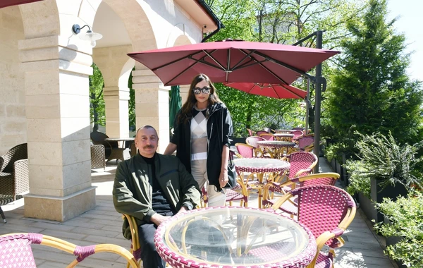 Şuşada “Xarı Bülbül” otelinin yenidənqurmadan sonra açılışı olub - FOTO